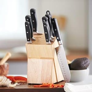 Amazon Basics 9-Piece Knife Block Set