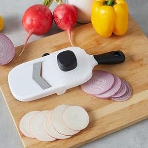 Amazon Basics Mandoline Slicer with Safety Guard