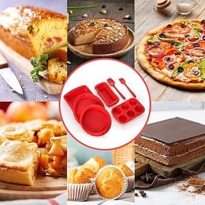 Parmedu Silicone Bakeware Set (7-Piece)