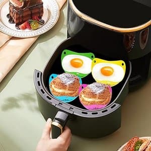 Silicone Egg Poaching Cups (4-Pack)