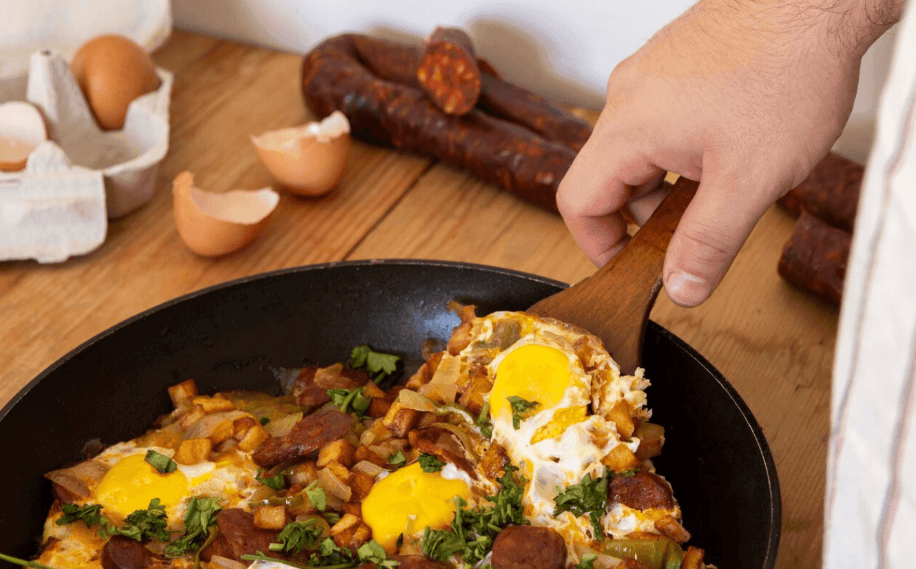 Chorizo and Eggs