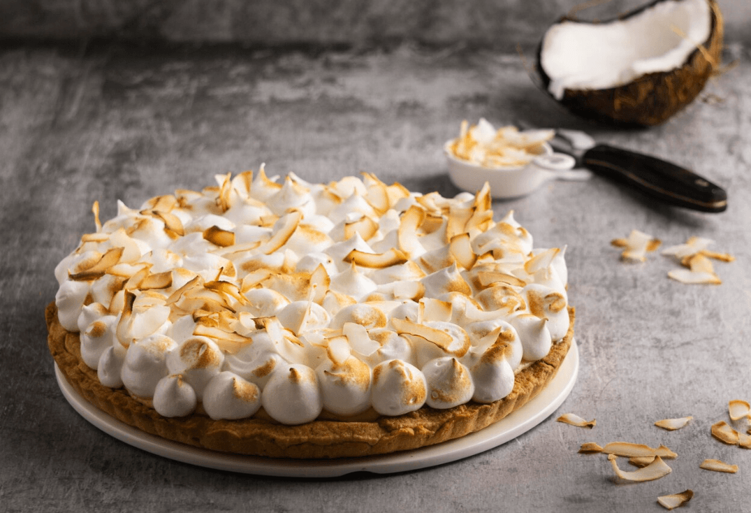 Coconut Meringue Cream Pie