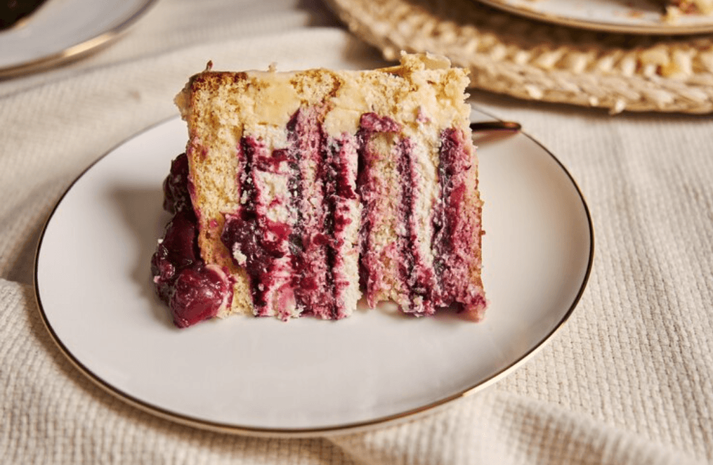 Dairy-Free Raspberry Almond Cake