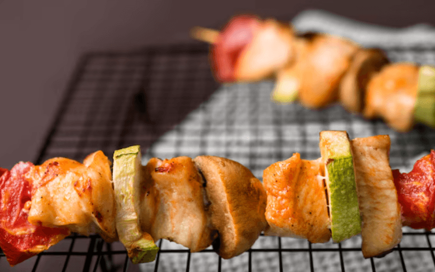 Dairy-free chicken tikka skewers recipe