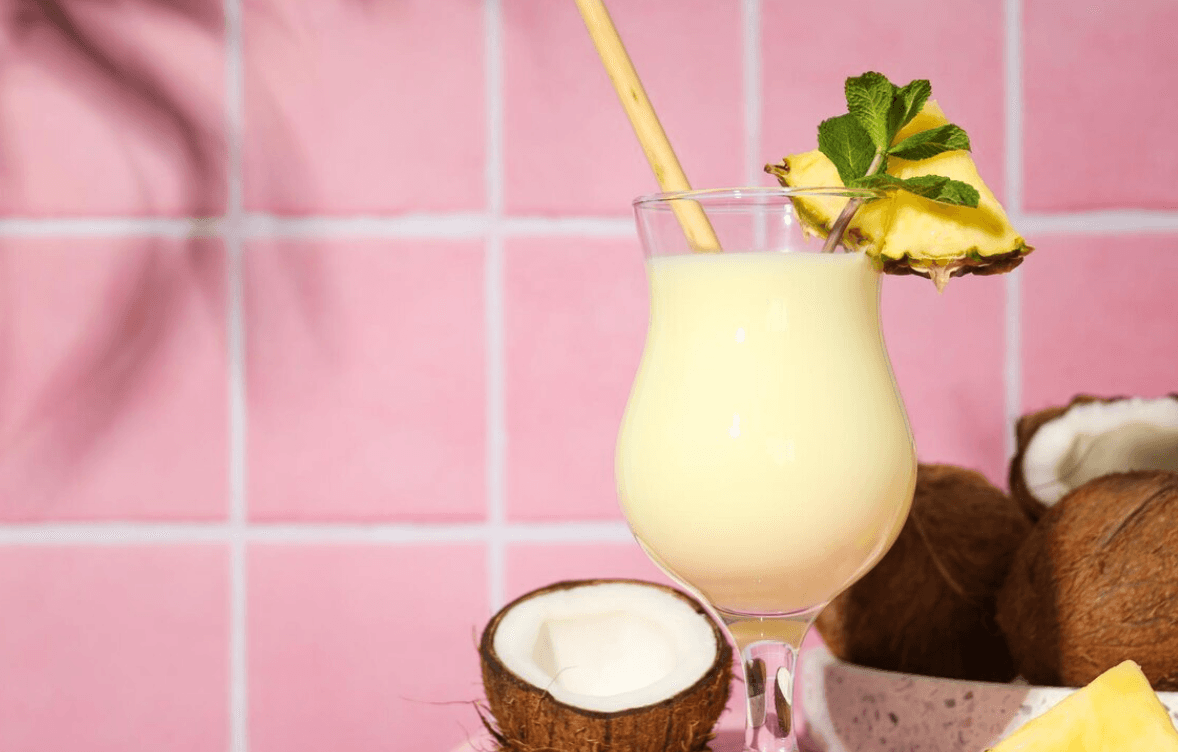 Dairy-free mango and coconut smoothie recipe