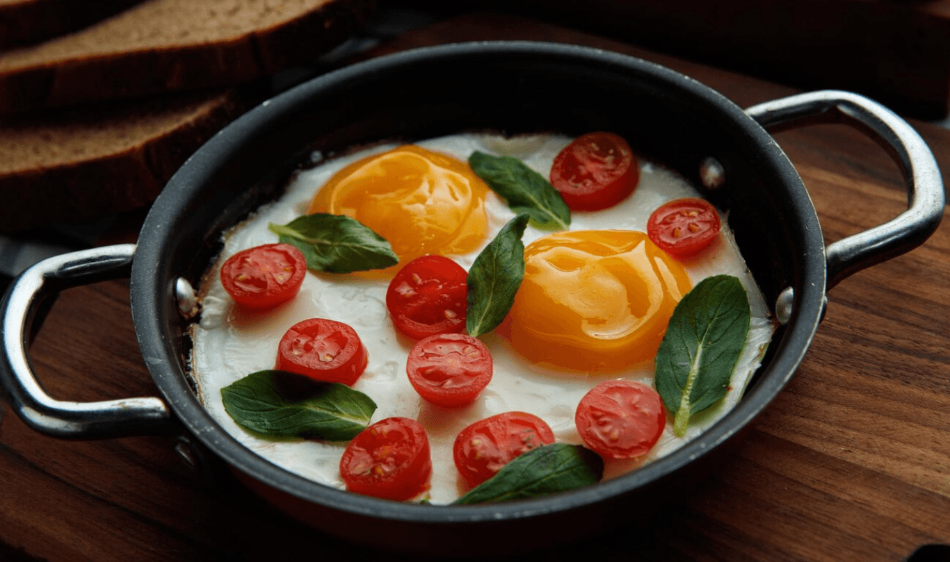 Shakshuka egg pots recipe