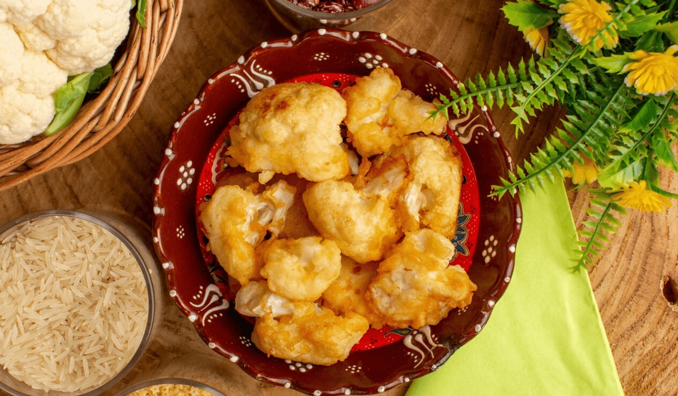 Cauliflower pakoras recipe