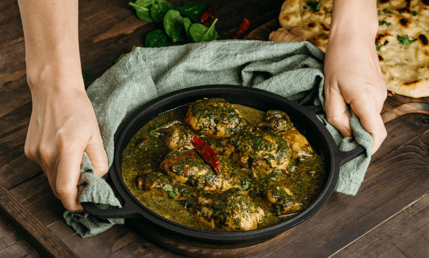 Dina’s Chicken &amp; Spinach Curry 🍛🌿