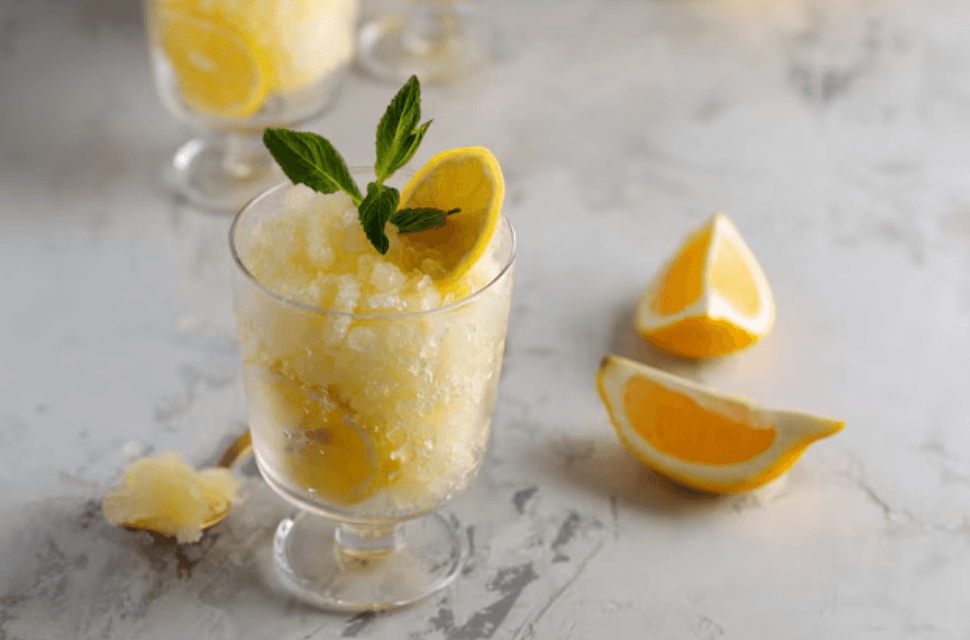 Gluten-Free Limoncello Sherbet Spritz