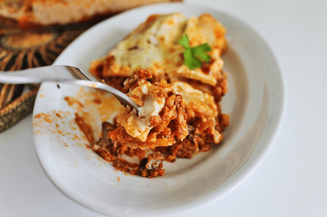 Easy Vegan Lasagna Soup