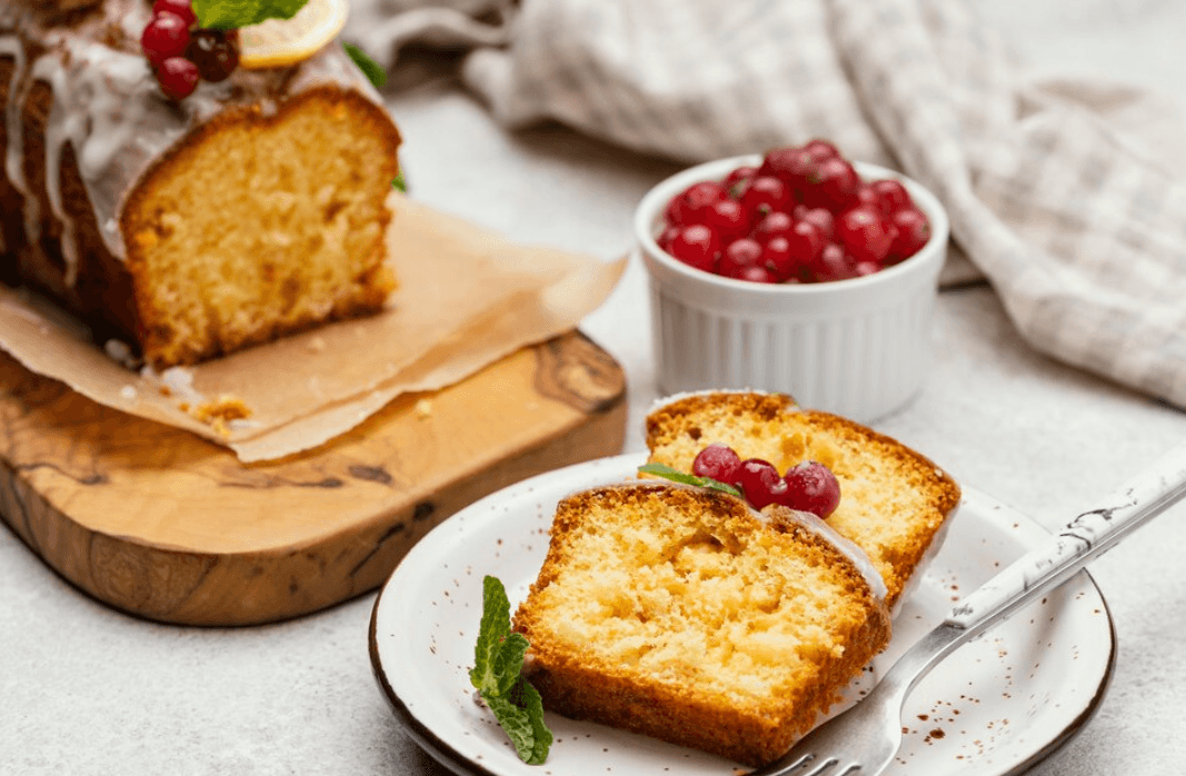 🍋 Vegan Lemon Drizzle Cake 🍋